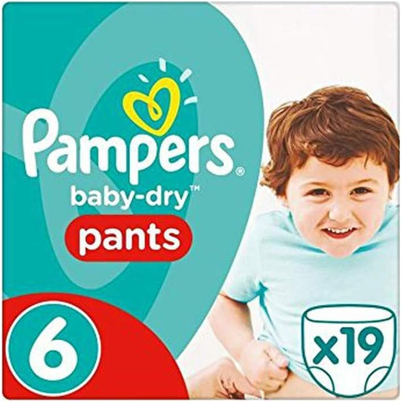 Bleer Pampers 81657566 Baby-Dry Bukser, hvide