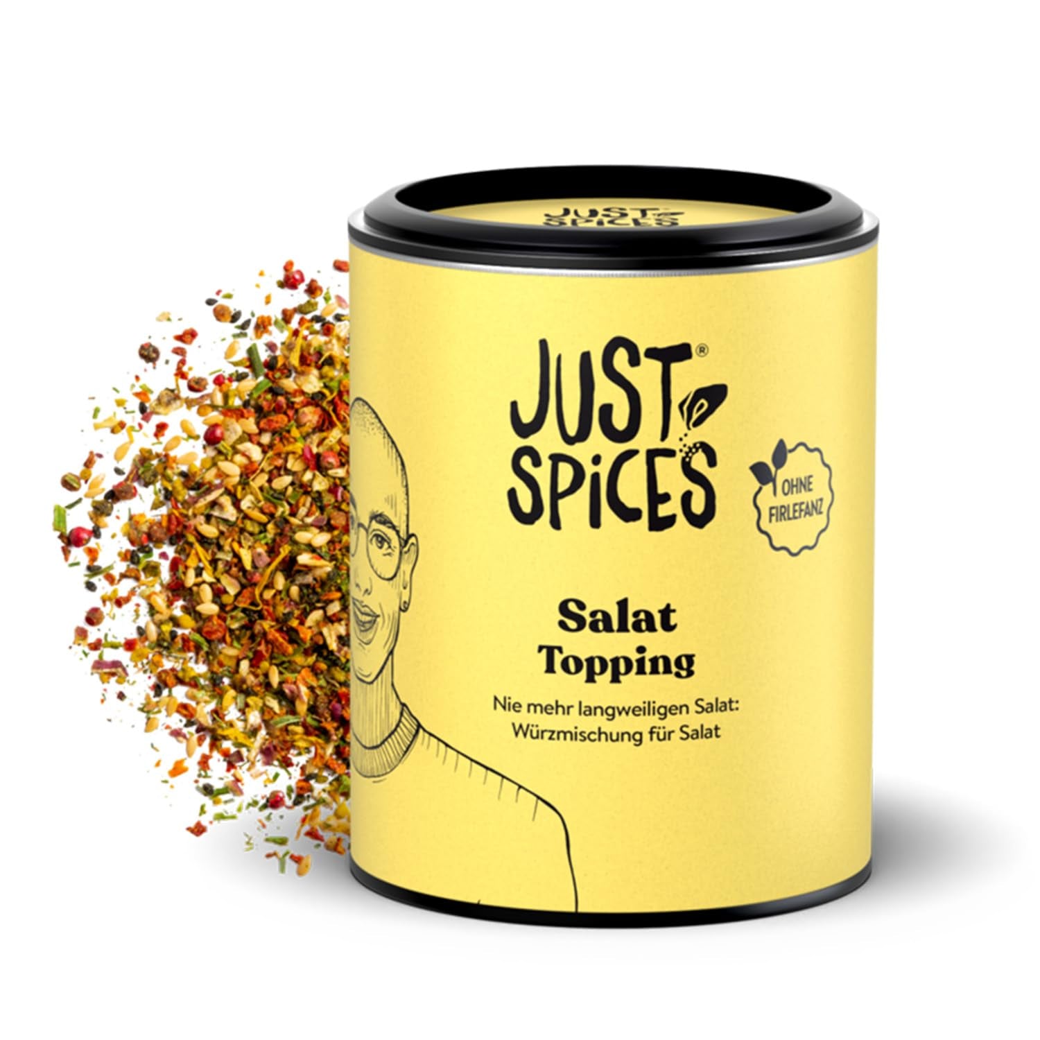Just Spices Stullen Spice I Würze belegte Brote med 13 leckeren Ingrediens i en Gewürzmix I Gewürzdose, 50 g