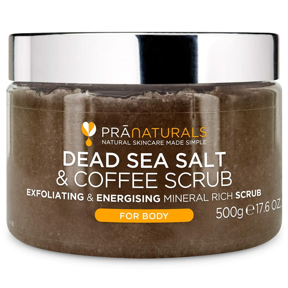 Pranaturals, Body Scrub cu sare de la Marea Moartă, 500 g Naty Shop Cafea