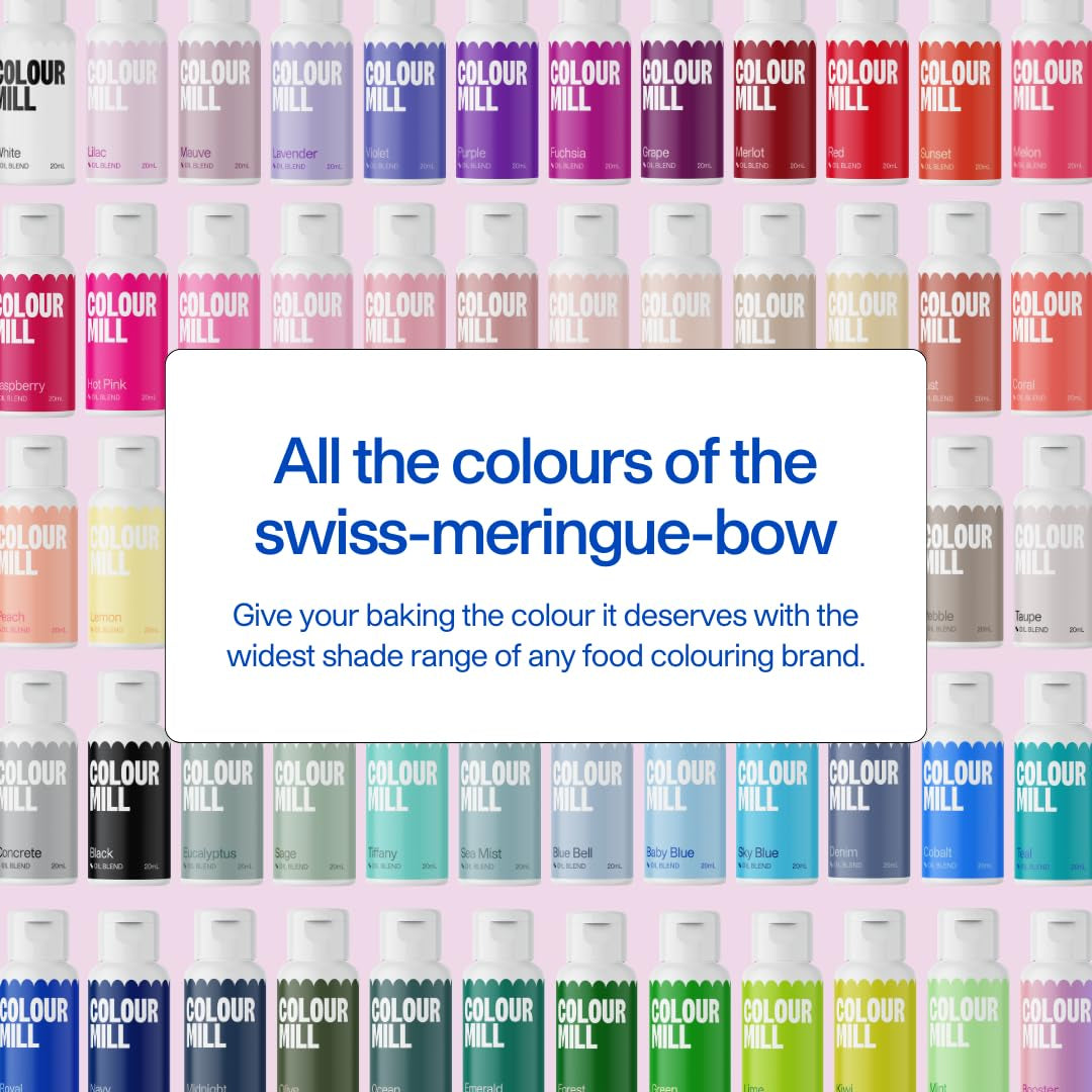 Colorant alimentar pe bază de ulei Color Mill, 20 mililitri Booster