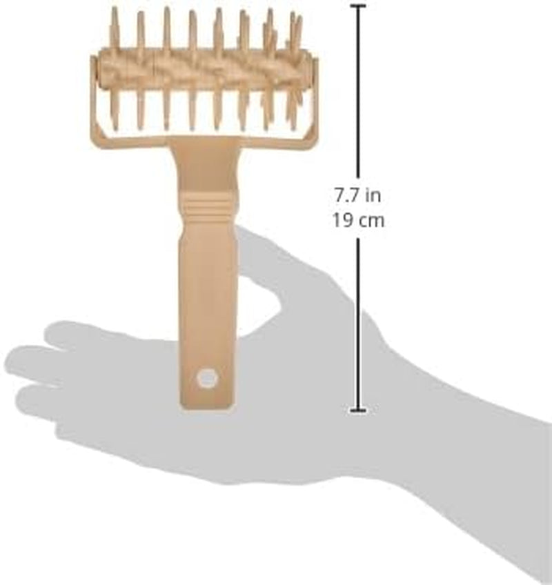 Silikomart | Teigroller aus Kunststoff, Farbe beige, Maße 200 x 120 x 66 mm