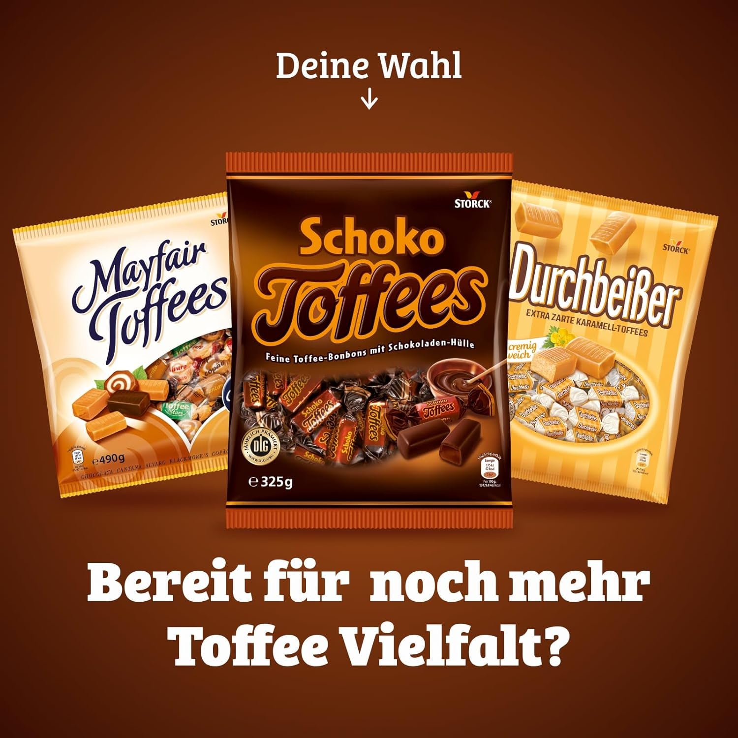 Chokolade karameller - 3 x 325g - Chokolade karamel med bitter chokolade glasur (30%)