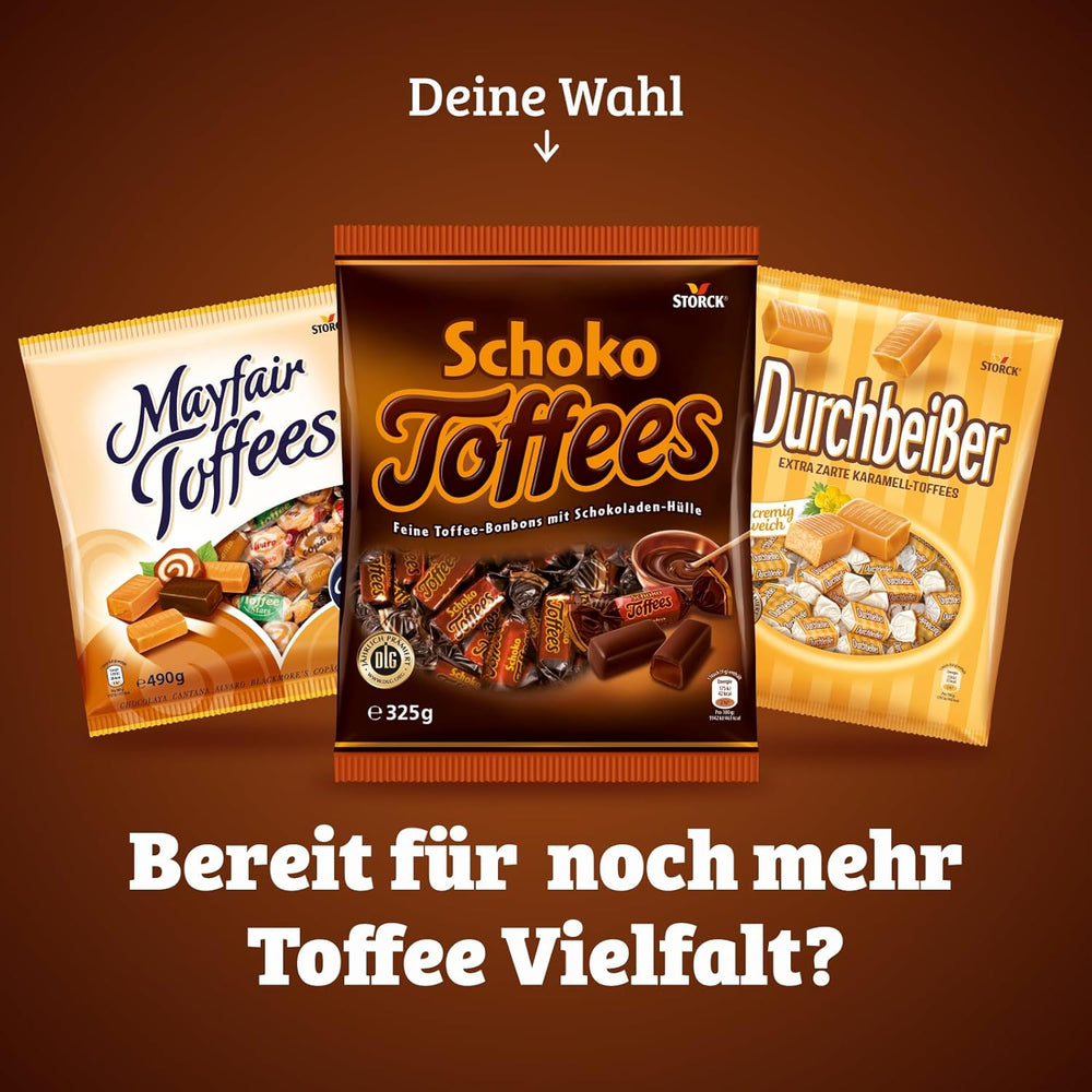 Chokolade karameller - 3 x 325g - Chokolade karamel med bitter chokolade glasur (30%)