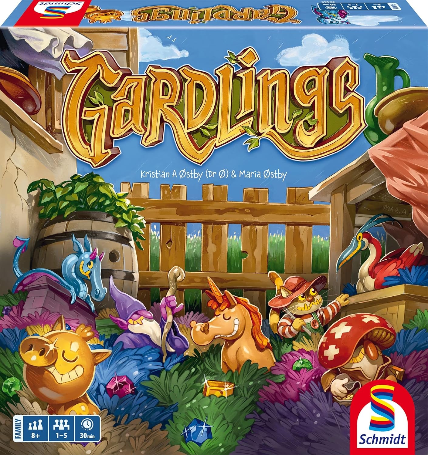 Schmidt Spiele 49465 Gardlings, Taskebyggespil