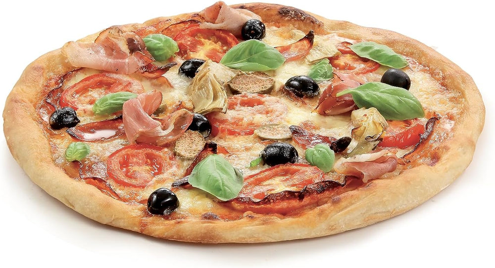 Tescoma DELÍCIA Pizzaroller 40 cm, ø 5 cm fra Holz | Premium brasilianske Gummibaum-Holz | Optimal til enhver pizzastørrelse Ergonomisk design | Umweltfreundlich & Langlebig