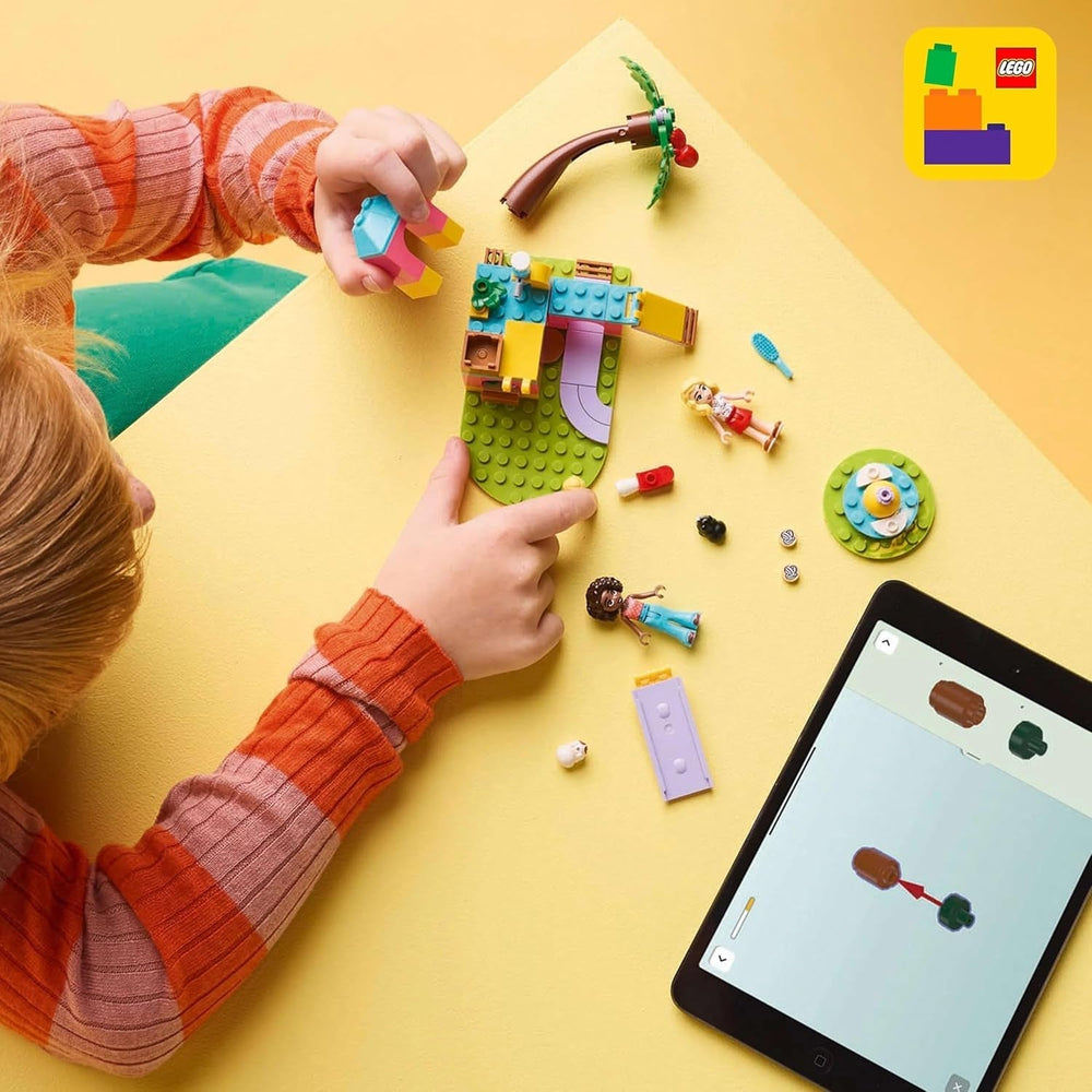 LEGO Friends Marsvin Legeplads Bygge- og Foregive Legesæt med 2 minifigurer og 2 Dyrelegetøj til piger 5+ Dyresæt 42640 Byggesæt Besuche den LEGO-Store