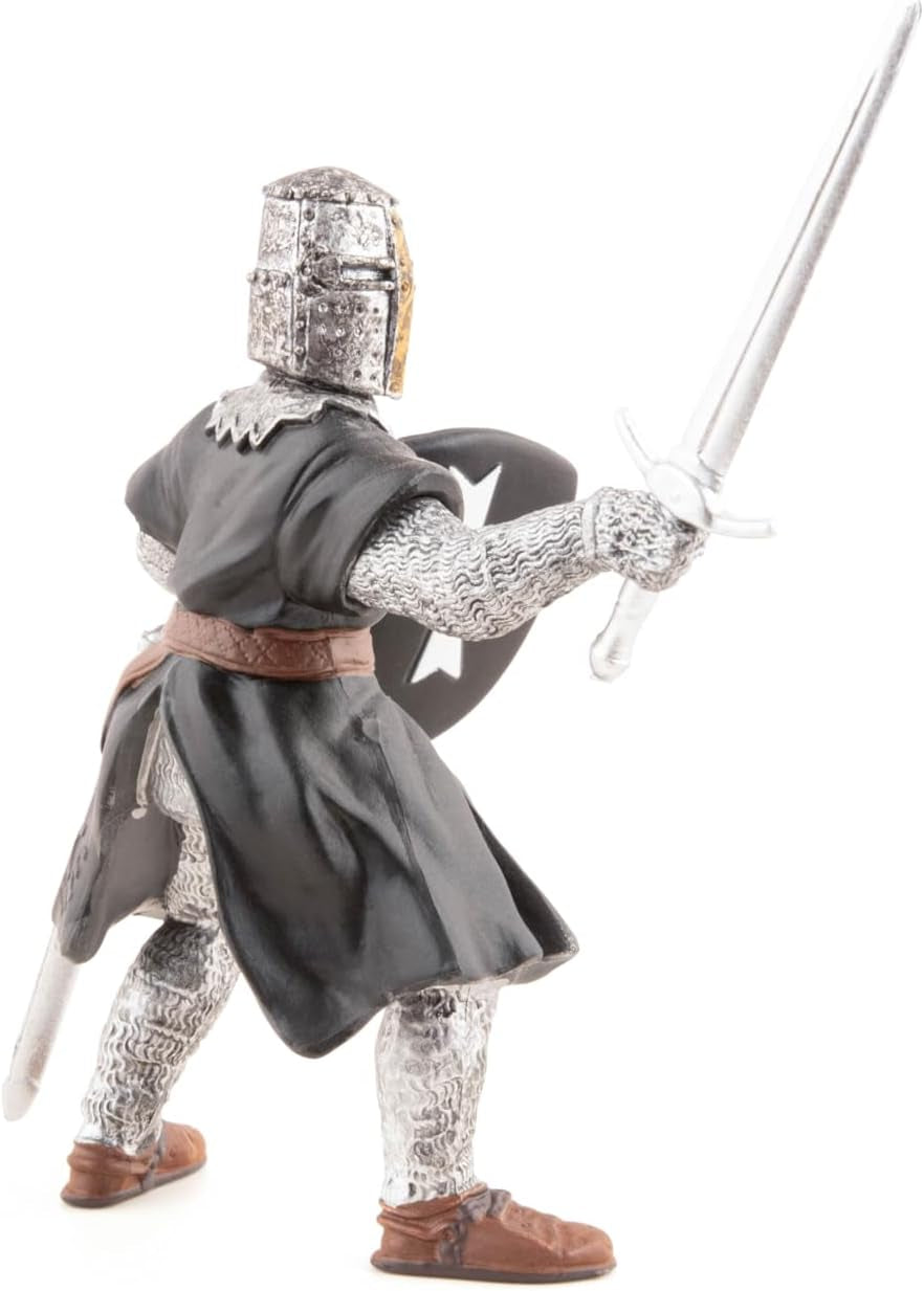 Papo -Pictate manual - Figuri -Medieval-Fantasy - Cavalerii Sfântului Ioan cu sabie-39938-Collectable-Pentru copii - Potrivit pentru băieți și fete - De la 3 ani Action figures Naty Shop