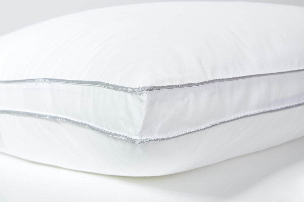 Pernă, Bumbac, Percale, 50 X 70 Cm, Finisaj fin, Confort, Percale, 100% bumbac, De înaltă calitate, Moale, Fabricat în Franța, Alb 73130220 Perne standard Naty Shop