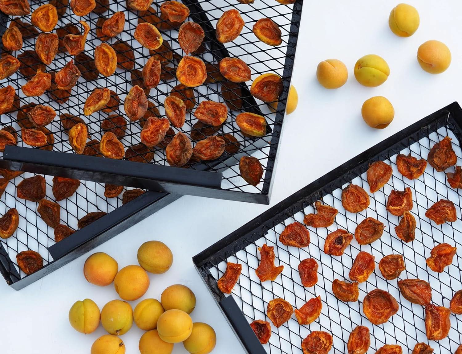 Mundo Feliz, Tørrede abrikoser med gruber fra økologisk landbrug, 2 x 500 gram Tørrede produkter Naty Shop