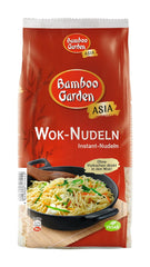 Bamboo Garden - Wok Nudler | Instant nudler med æg | Bland, ingen forkogning påkrævet | Til asiatiske wokretter | 250 g i en pose