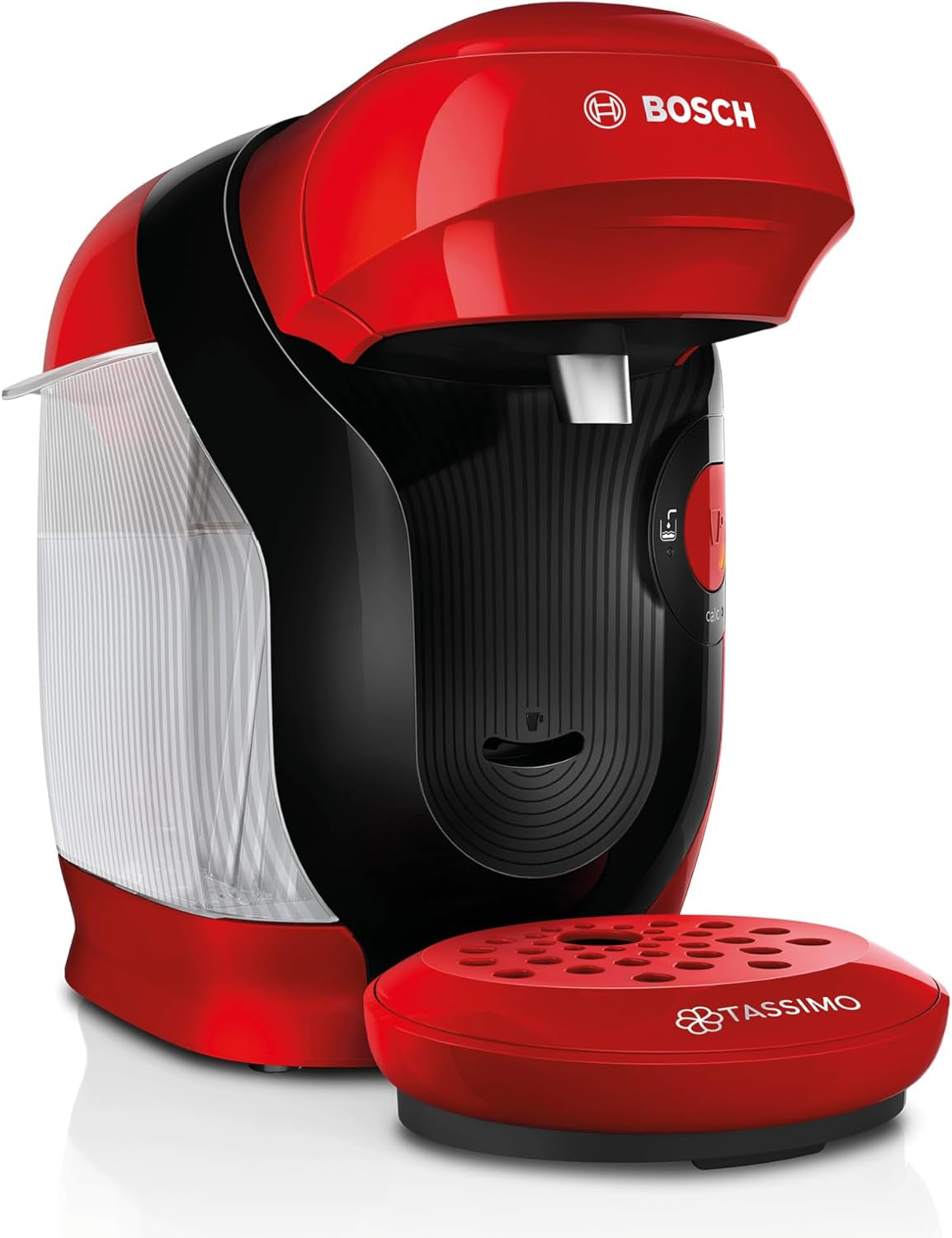 Espressor cu capsule Bosch Tassimo Style TAS112E, peste 70 de băuturi, potrivit pentru toate dimensiunile de cești, complet automat, sustenabil, economisește spațiu, 1400 W, negru