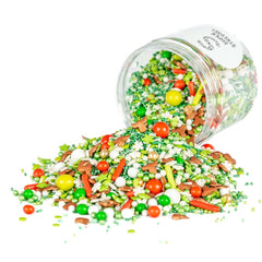 Super Streusel Hohoho, juletema drys, 90 gram Sprinkles Naty Shop