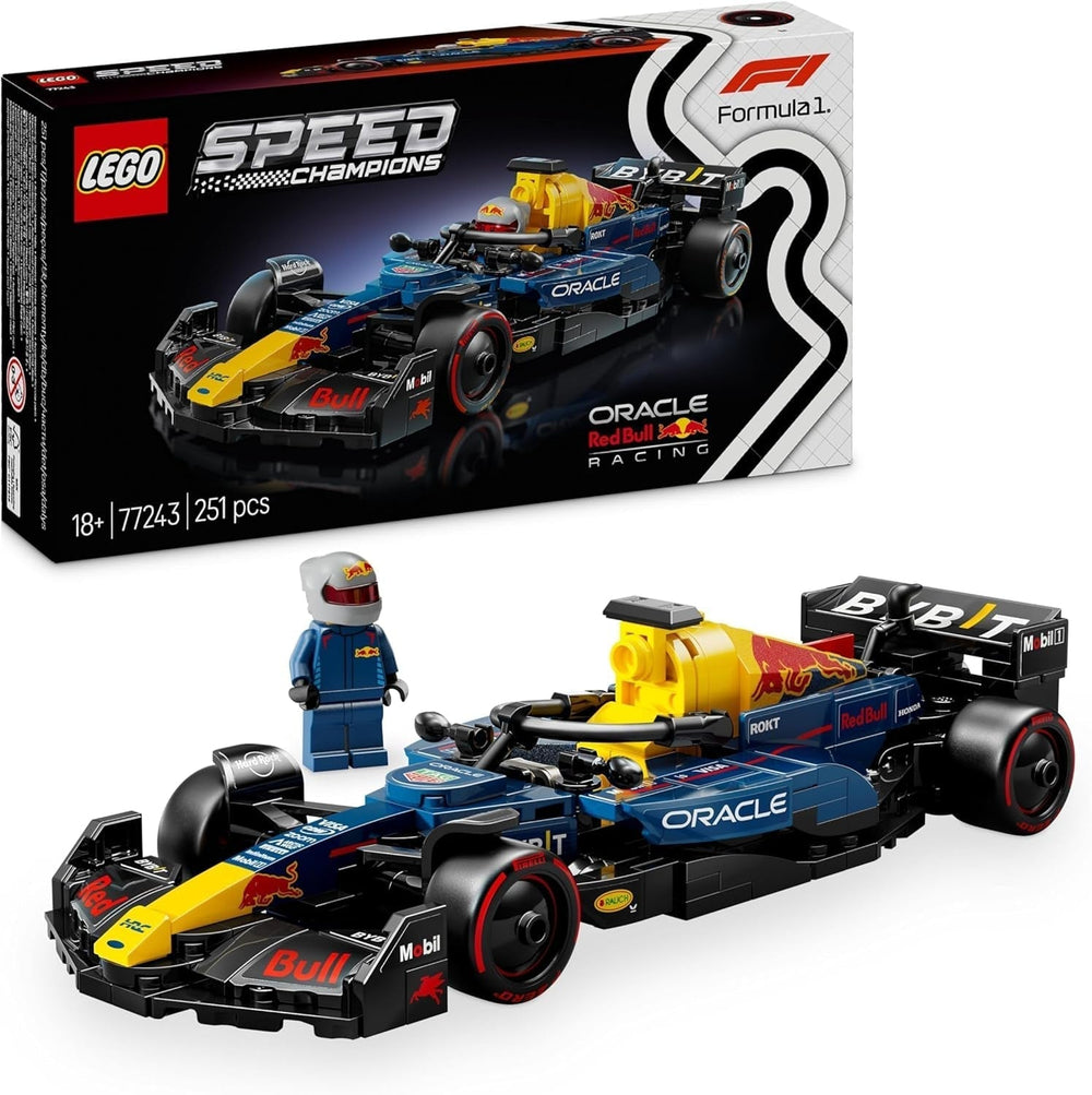 LEGO Speed Champions Mercedes-Amg F1 W15 Racerbil - Formel 1 Minifigur Legetøj - Samlerbar og bygbar bilmodel - Gave til drenge og piger 10+ eller voksne fans 77244 Besuche den LEGO-Store byggesæt Oracle Red Bull Racing Rb20 F1 Racerbil 77243