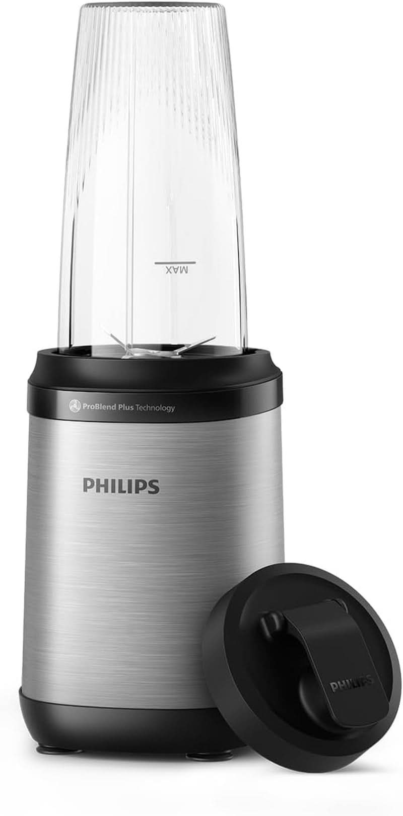 Philips Standmixer Og Smoothie Maker – 600W, 2-Liter-Becher, Homeid-App, 2 Geschwindigkeitsstufen + Impulsfunktion, Problend, Ice-Crush-Funktion (HR2291/41) Køkken Naty Shop 800 Watt - Smoothie Maker