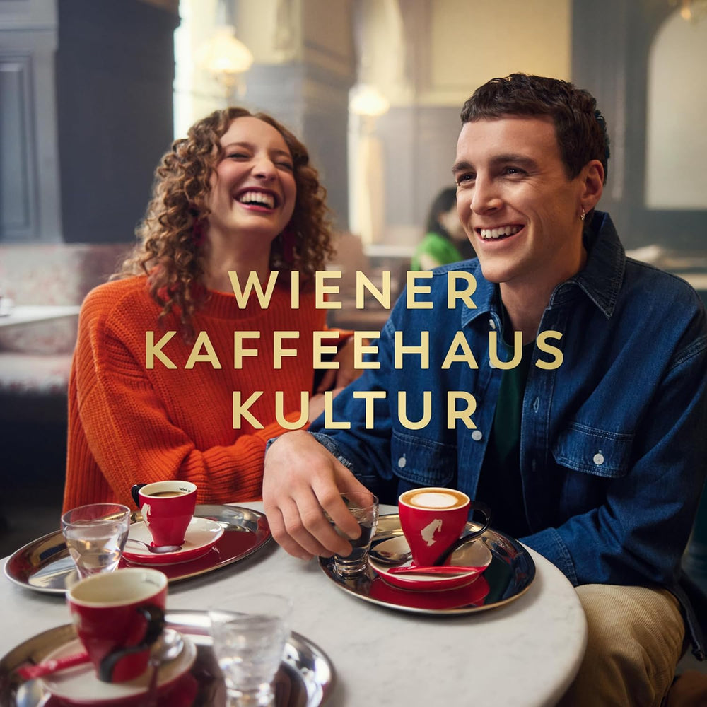 Vienna Melange - 500g boabe întregi | Amestec clasic de cafea vieneză | Cafea aromatică obținută din boabe 100% Arabica | Ideală pentru aparate de cafea complet automate și espressoare