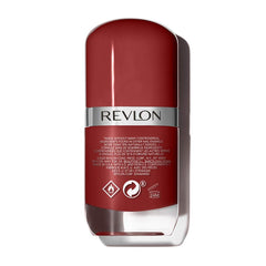 Revlon Ultra HD Snap neglelak, langtidsholdbar vegansk formel, hurtigtørrende og fuld dækning i ét lag, farve (8 ml), rød og sort (014), unisex