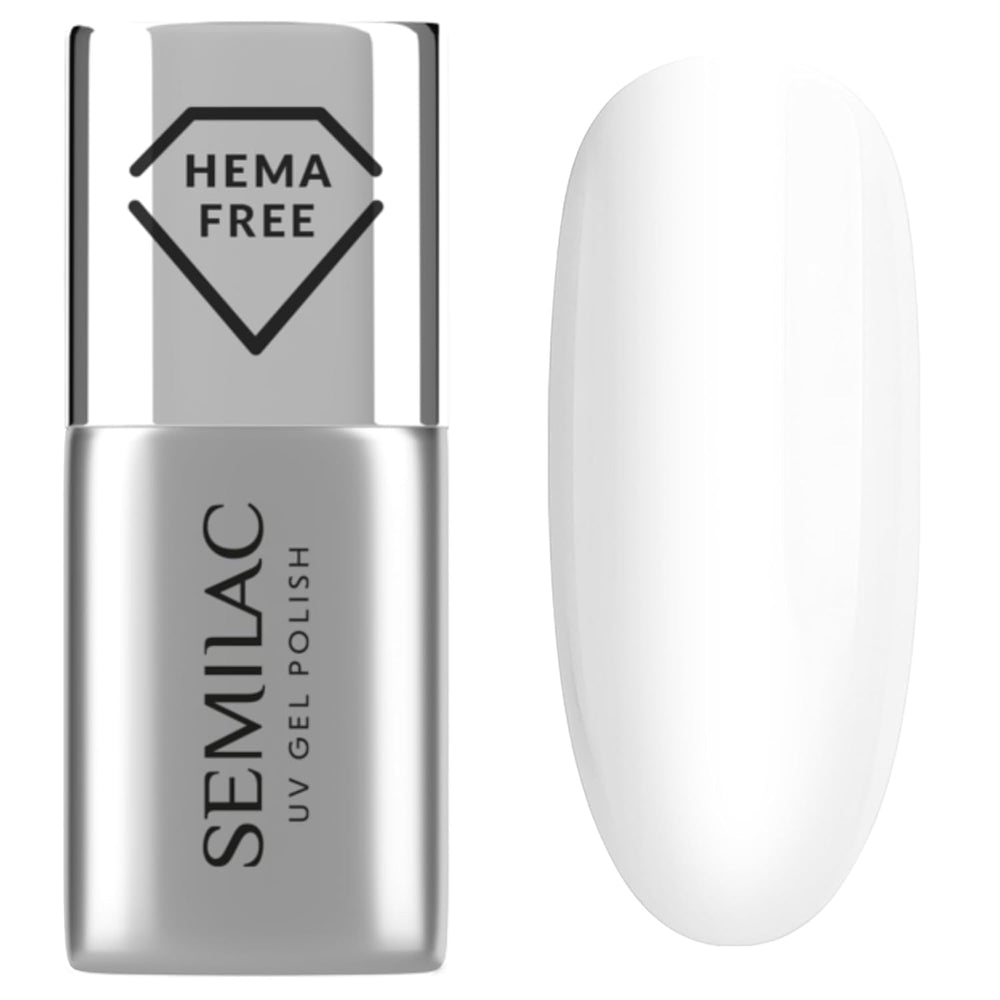 Semilac Pure & Clean UV neglelak base 7ml – Selvnivellerende hybrid base til følsomme negle