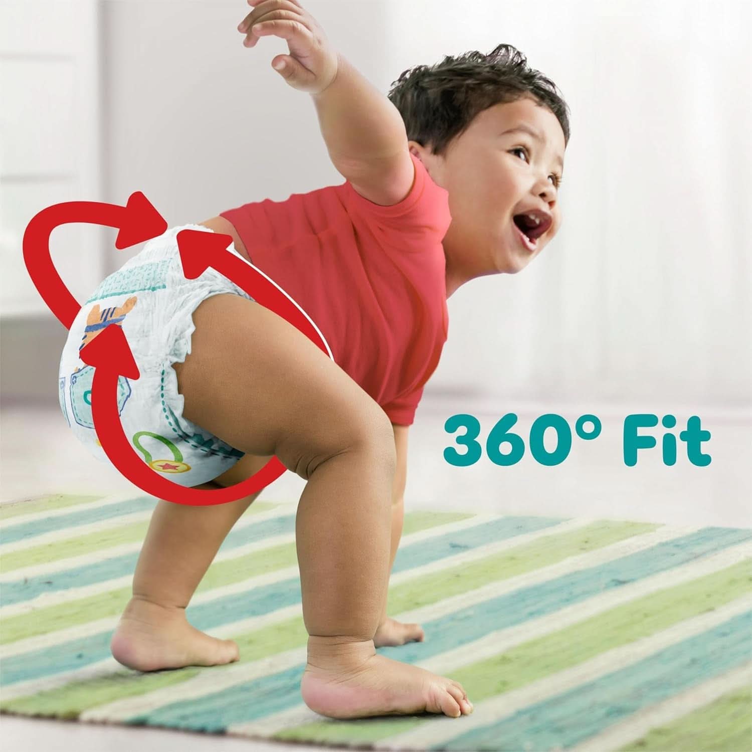Pampers Windeln Pants Größe 5 Baby-Dry, 160 Windeln, 12Kg-17Kg, 360° Fit Hilft, Auslaufen Zu Verhindern Mama si Copilul Naty Shop
