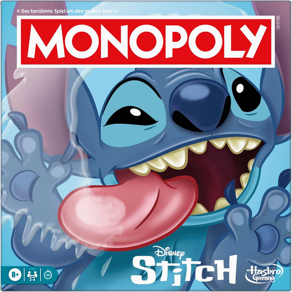 Monopoly Disney Stitch Edition brætspil - tysk version