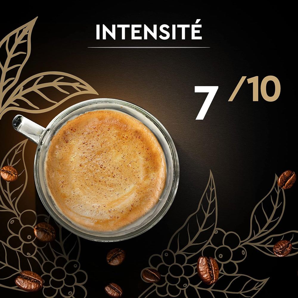 Black Card - Cafea în boabe - Clasică - Arabica pură - Certificată Rainforest Alliance - 2 pliculețe a câte 1 kg fiecare