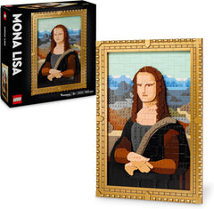 LEGO Art Mona Lisa, Voksensæt, Leonardo Da Vinci-maleri til ophængning, Kreativ aktivitet for mænd og kvinder, Gave til kunstelskere, Italiensk renæssancekunst 31213 Byggesæt Besuche den LEGO-Store Standardtitel