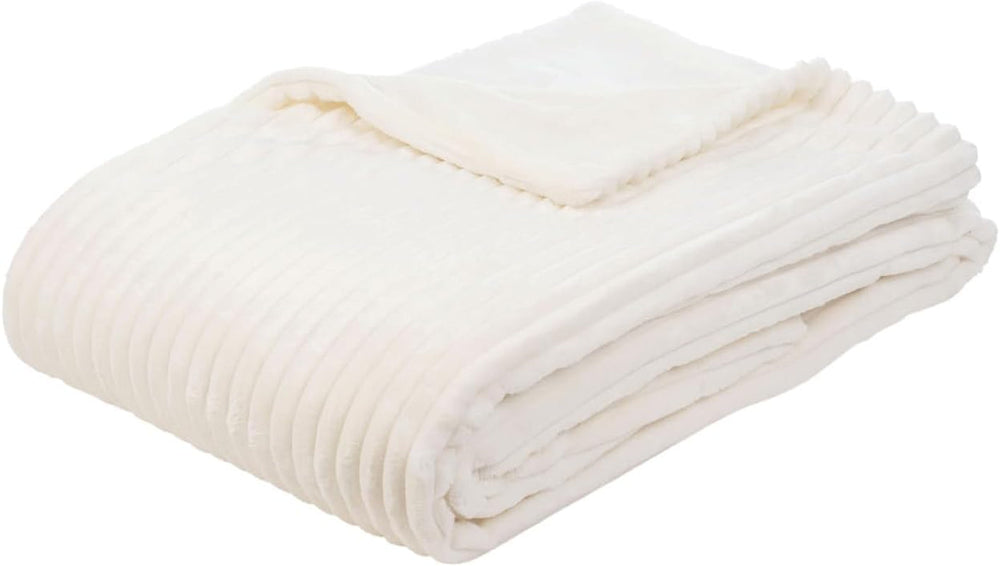 Gözze stuetæppe i fløjlslook, 150 X 200 cm, hvid uld, 40067-00-150200 Senge og tæpper Besuche den Gözze-Store Hvid uld