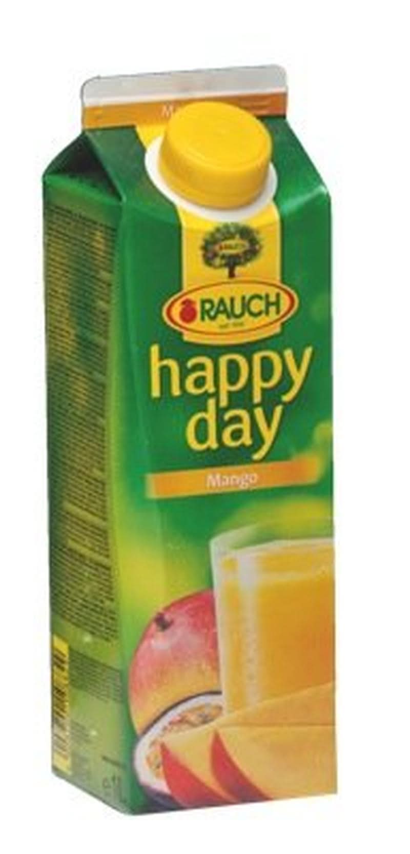 Rauch Happy Day Mango | Raffineret drink med passionsfrugt | En masse C-vitamin | 6 x 1 liter, Tetra Prisma Naty Shop 12 x 1 liter Mango