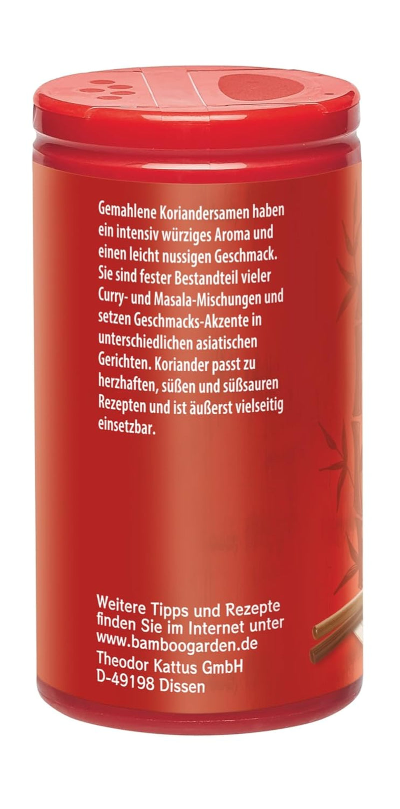 Bambushave - Koriander gemahlen | Veganske, naturlige ingredienser | 30 g i dosis