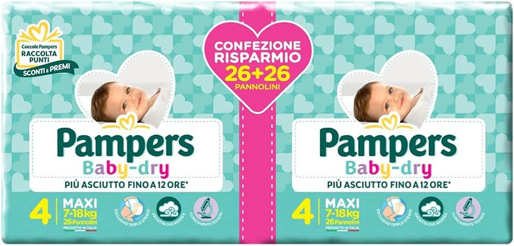 Bleer Pampers 81657566 Baby-Dry Bukser, hvide