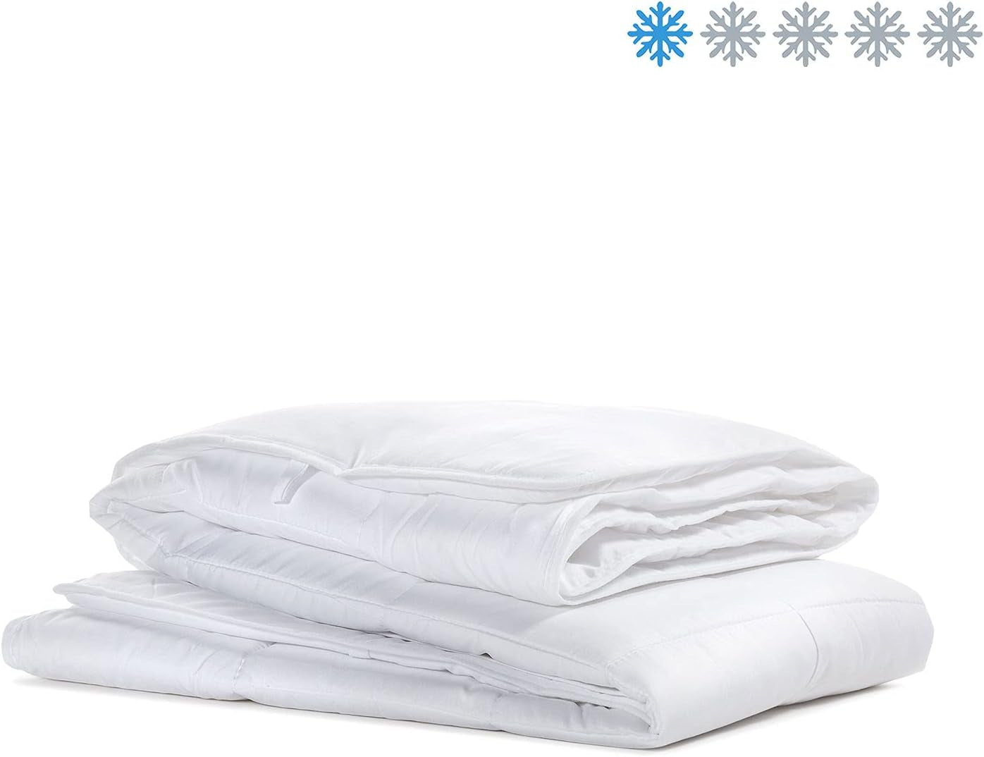 Caleffi Aloe Vera Letvægts polyesterjakke, enkeltdyne Dyner og dyner Naty Shop