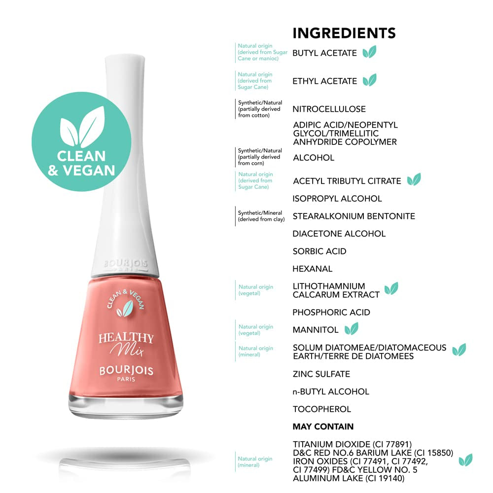 Bourjois - Neglelak Healthy Mix Clean – 150 Queen of Beige