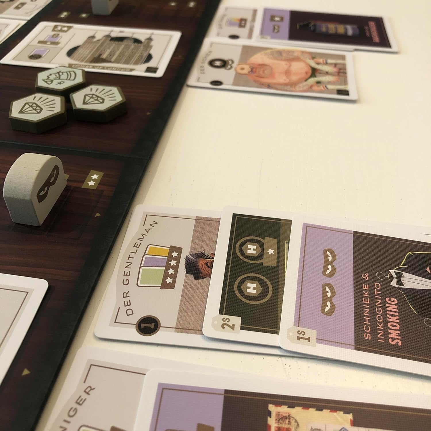 Feuerland Spiele Caper Europe Games, 216 mm x 216 mm x 70 mm, neutral/klassisk (sort, hvid, grå)