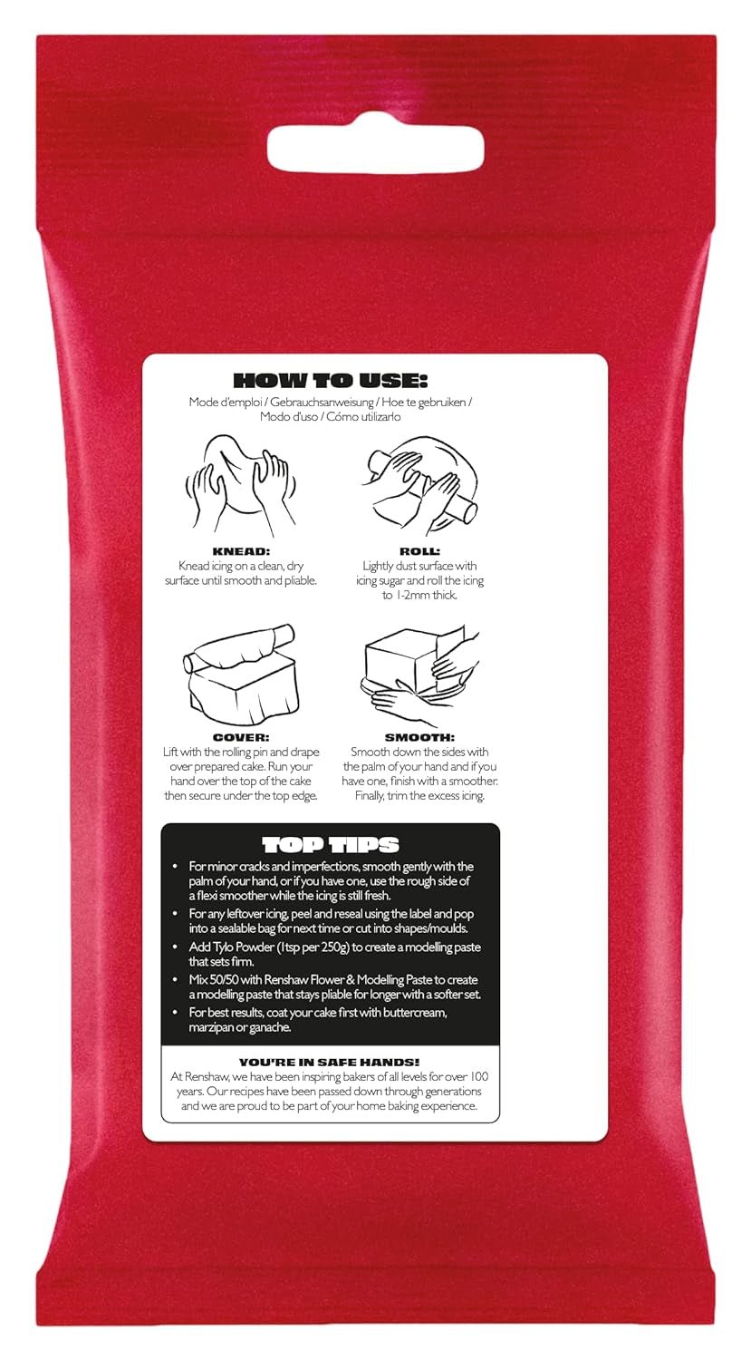 Extra Fondant Black 1kg - Fondant extra elastic cu aromă de vanilie, perfect pentru acoperirea prăjiturilor - Black - 1 kg Pasta de zahar Naty Shop