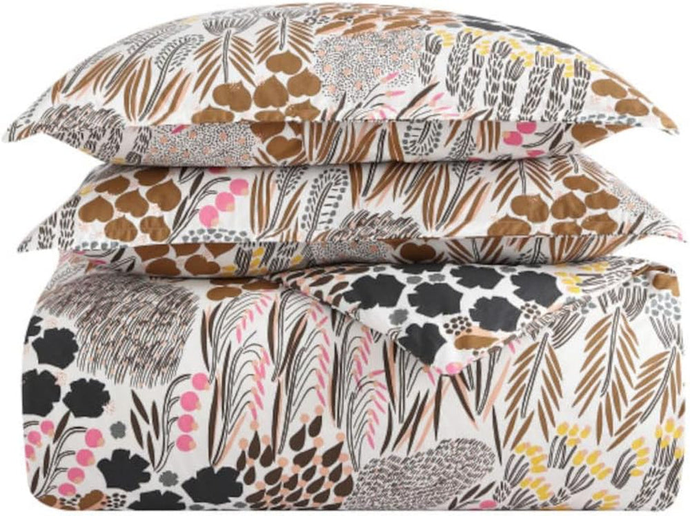 MARIMEKKO Queen Sengesæt, Bomuld Percale Sengetøj med matchende pudebetræk, Husindretning året rundt (Pieni Letto, Multicolor, Queen Size Seng) Naty Shop dyner og dyner