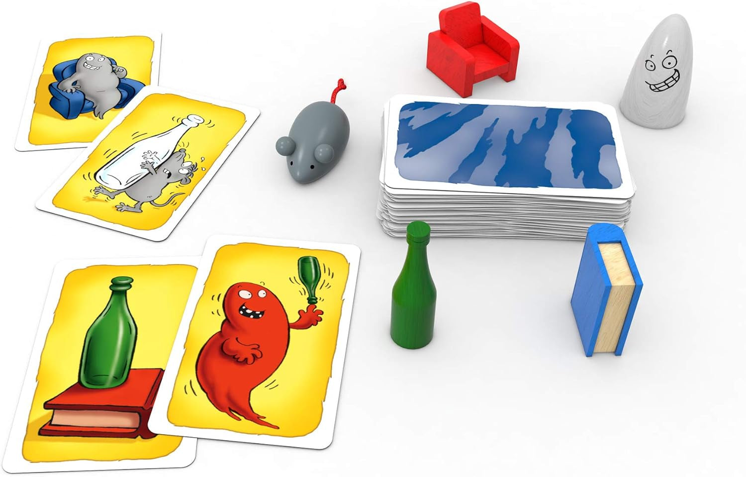 Zoch 601129800 Brainwave - Det sjove reaktionsspil for unge og gamle; Den, der hurtigt fanger de rigtige brikker, har en høj chance for at vinde, fra 8 år og opefter