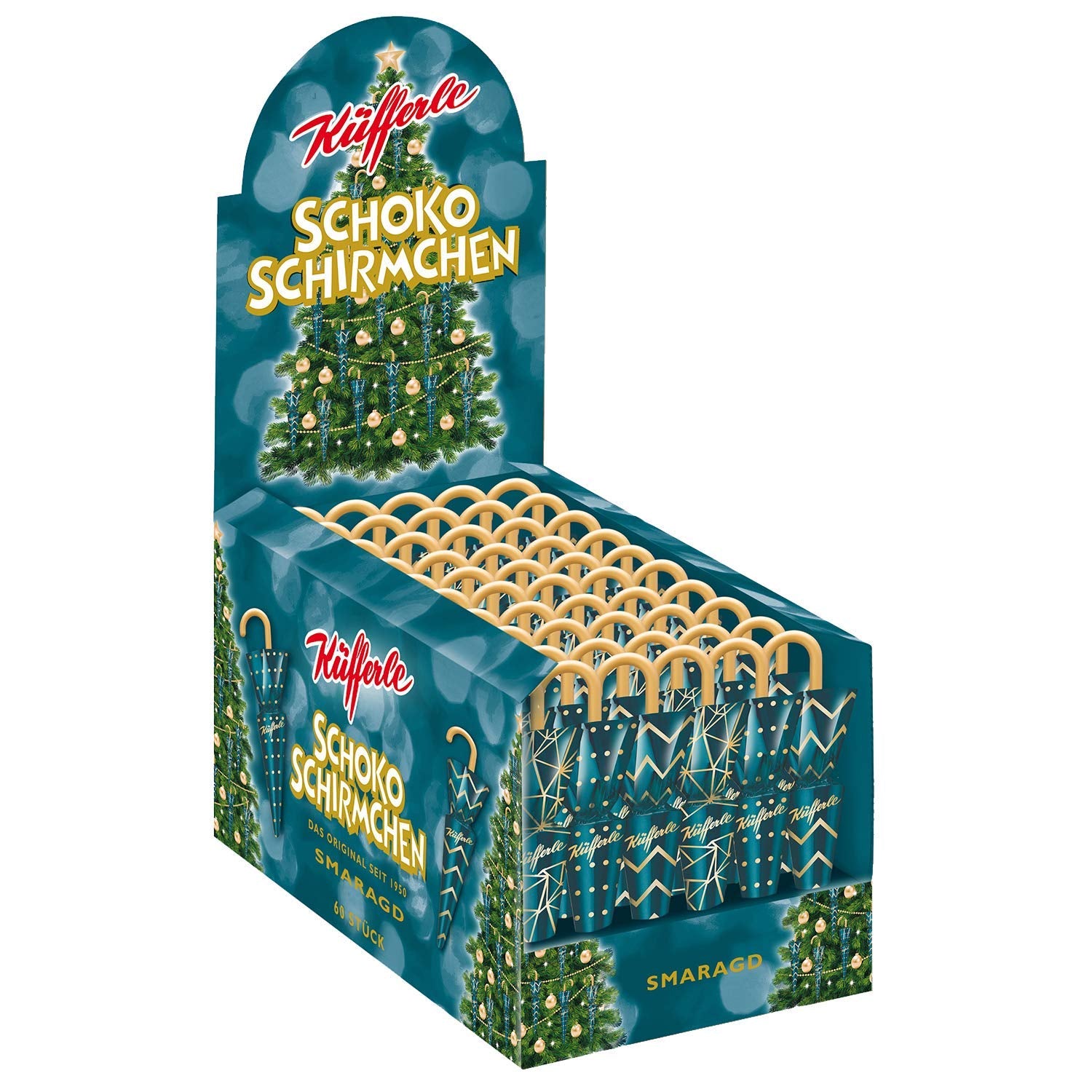 Chokoladeskygger Küfferle Polar Silver 810g (60 stk.)