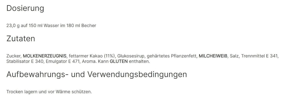 NESTLÉ Partners' blandingstype Choc, Kakao-drikpulver til salgsautomater, 1 pakke (1 pose X 1 kg) Kakao og varm chokolade Naty Shop