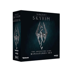 Modiphius The Elder Scrolls: Skyrim – Eventyrbrætspil – Opgrader miniaturesæt | Brætspil | Alder 14+ | 1-4 spillere | Spilletid 60-120 minutter, Grå, Rød