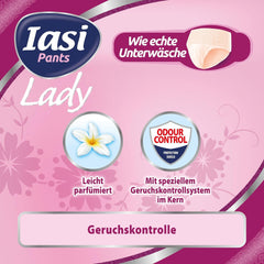 LADY Pants 48 Engangsurininkontinensbukser Absorbans Plus Størrelse S til kvinder 48 stk.
