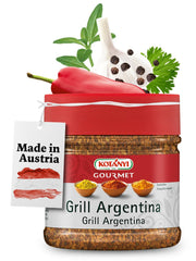 Kotanyi Gourmet Grill-Argentina Gewürzzubereitung, med Paprika, Pfeffer, Koriander og mehr, frugtig-krydret, 400ccm, 285 g