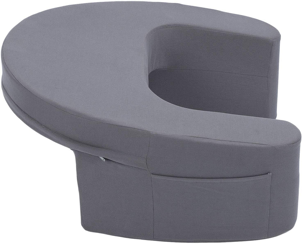 Pernă de citit pentru pat și canapea, pernă de poală pentru gaming, pernă de poală pentru laptopuri, pernă de gaming cu brațe și buzunar lateral, pentru adulți care se joacă, citesc, se uită la televizor, se joacă pe canapea