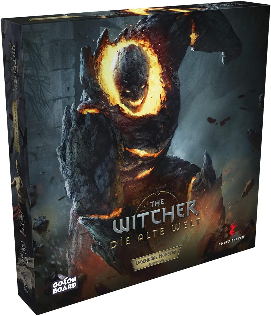 Gå ombord, The Witcher: The Old World, Expansion, Expert Game, Board Game, 1-5 Players, Ages 14+, 90-150 minutes, German