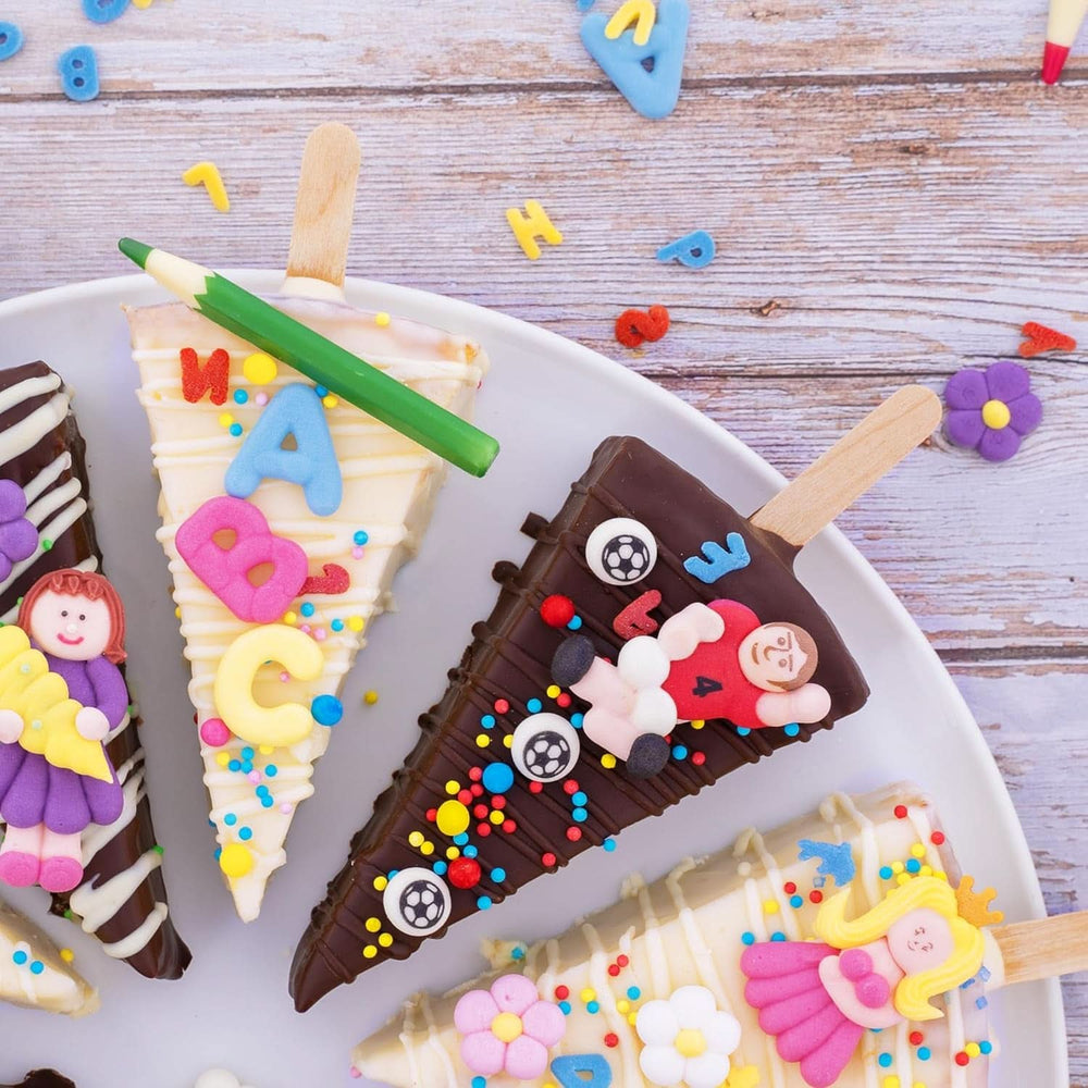 Günthart Backdecor 12 Sugar fodboldspillere og fodbolde, 21 gram Naty Shop