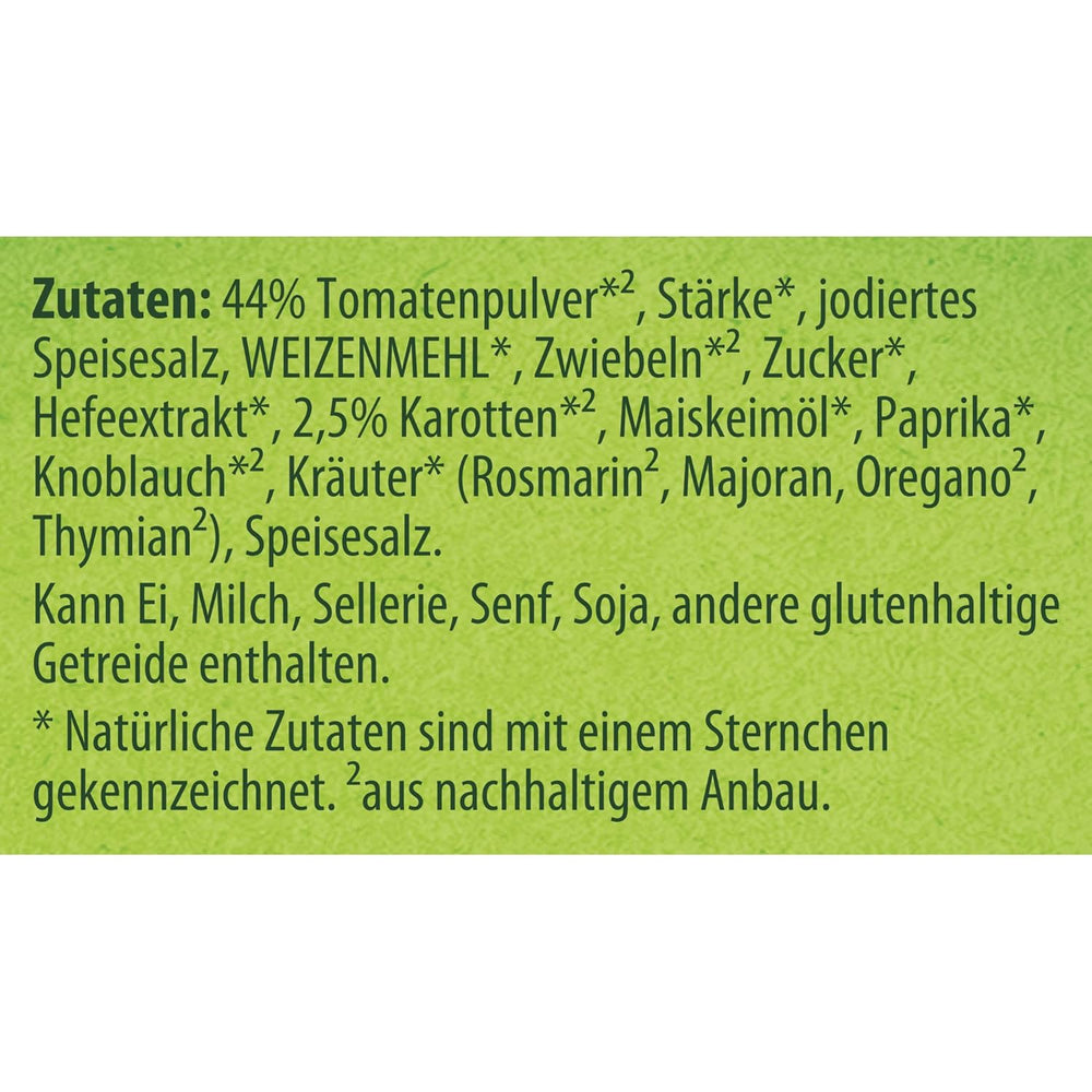 Knorr Fix Würzmischung Spaghetti Bolognese til en lækker nudelret med naturlige ingredienser 40 g