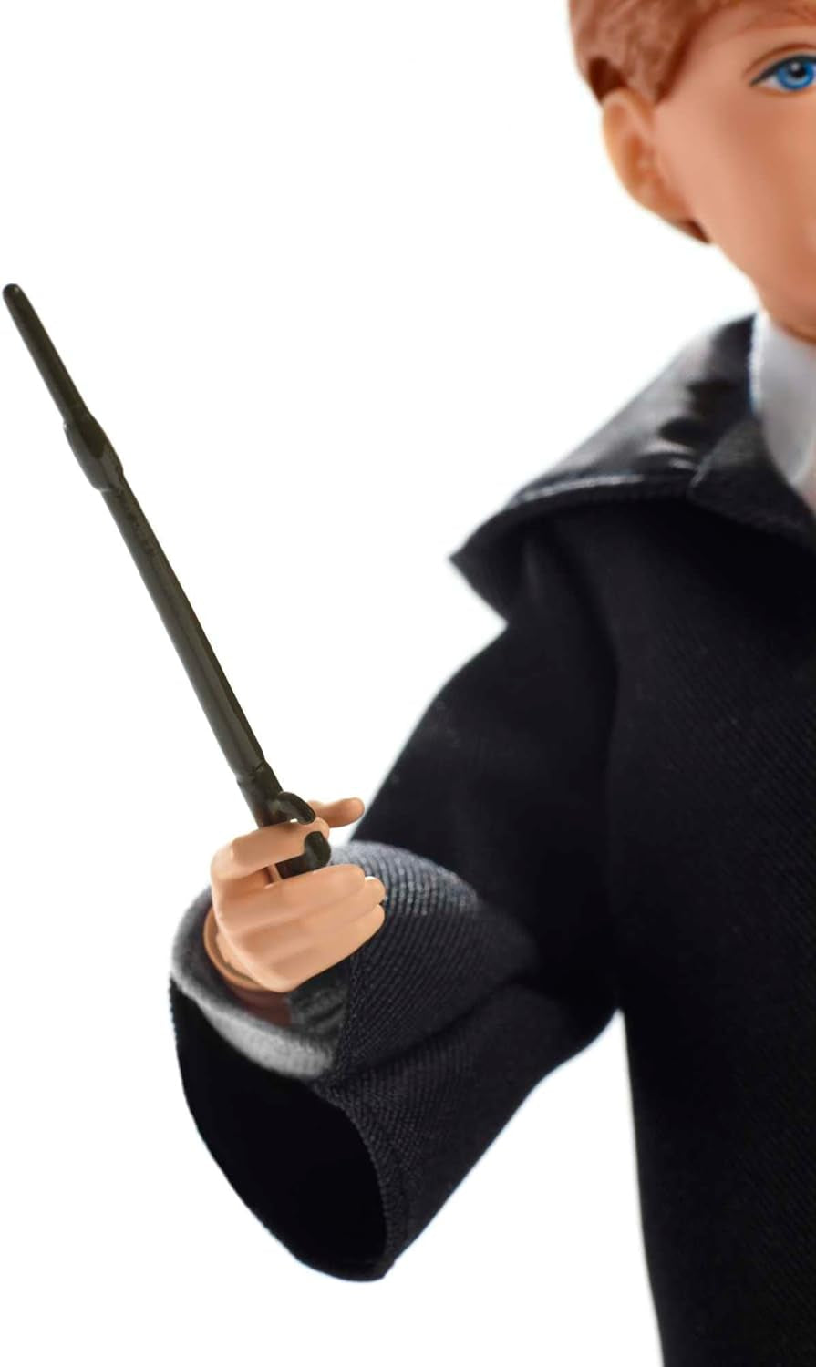 Mattel Harry Potter - Ron Weasley Sammlerpuppe (ca. 26 cm) med Hogwarts-uniform, Gryffindor-Robe og Zauberstab, Spielzeug ab 6 Jahren FYM52