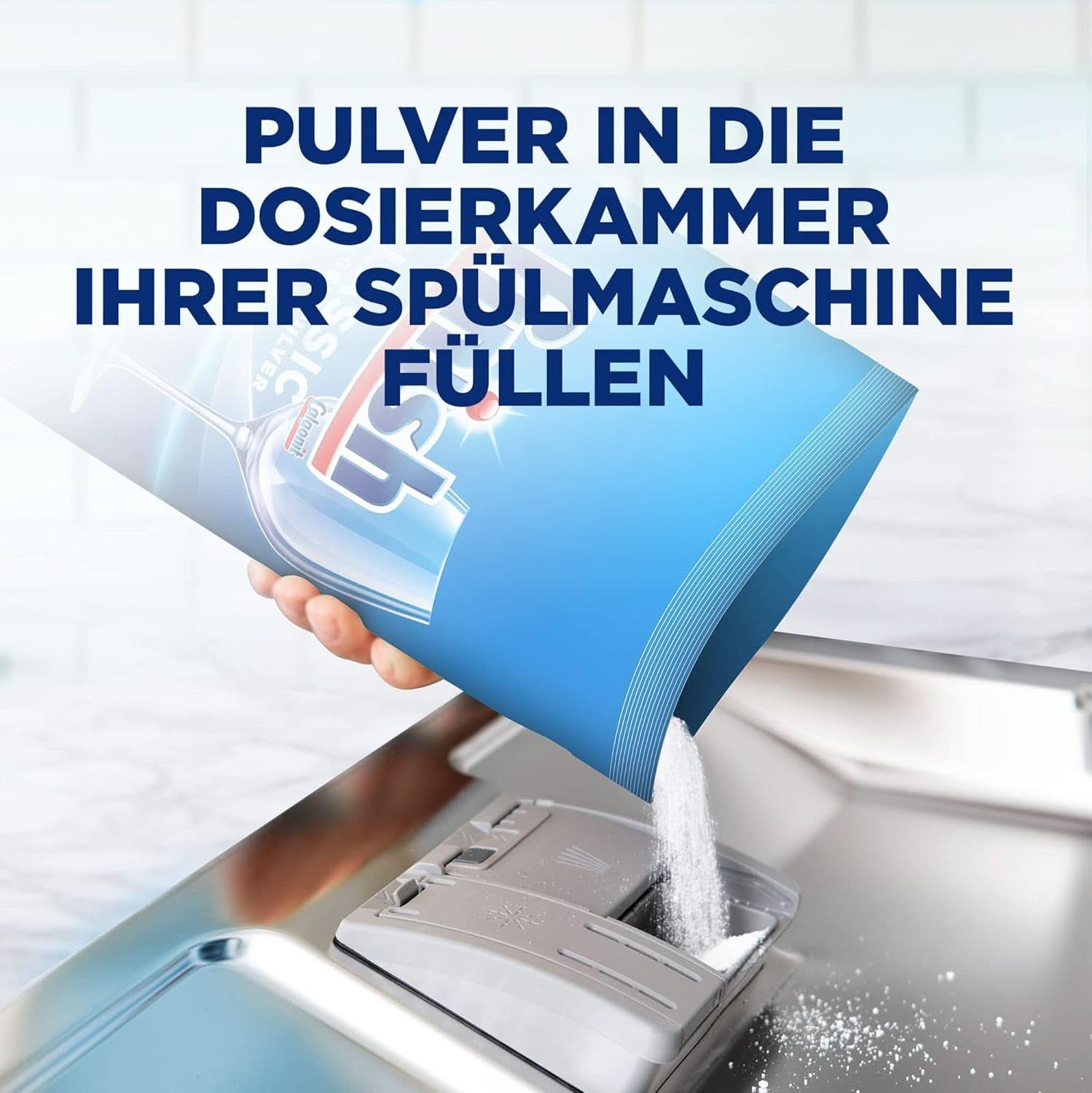 Finish Classic pulveropvaskemiddel - fosfatfrit opvaskemiddel - 6,5 kg stor pakke (5 x 1,3 kg) Naty Shop køkkenopvaskemidler