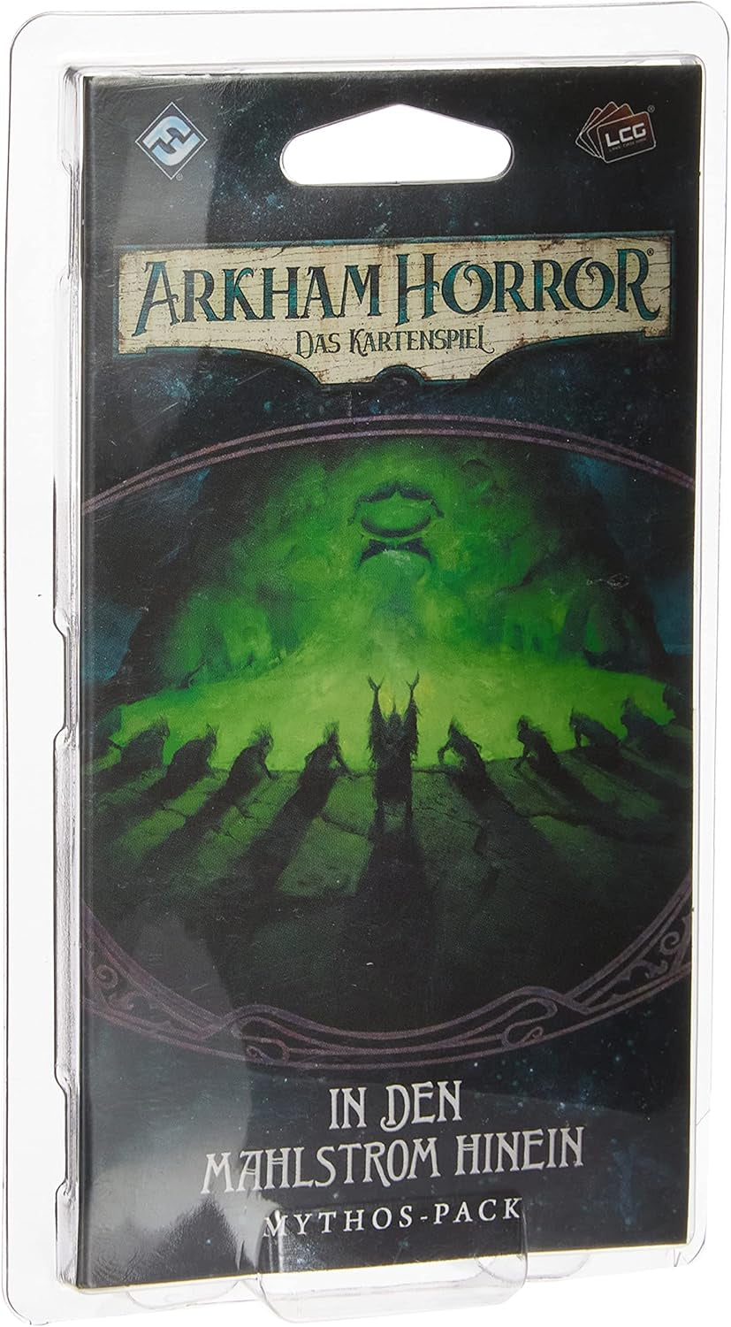 Fantasy Flight Games, Arkham Horror: LCG, Core Game, Expert Game, Card Game, 1-4 spillere, i alderen 14+, 45+ minutter, tysk, flerfarvet, farverigt