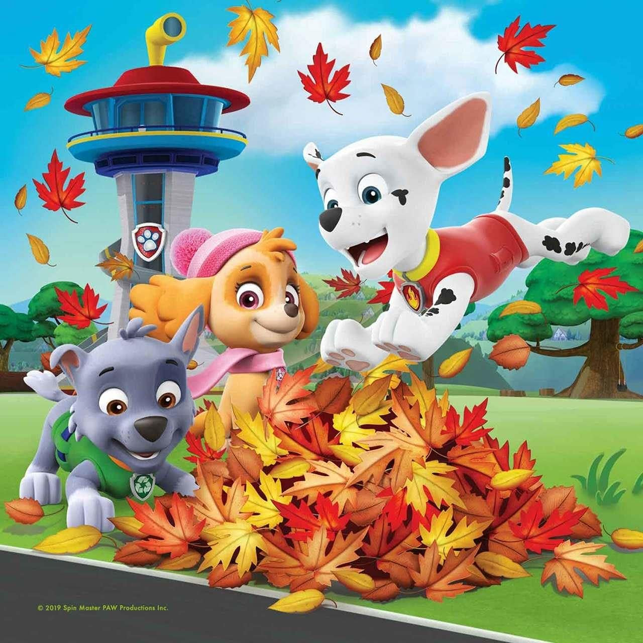 Ravensburger puzzle jigsaw pentru copii 3X49 piese - Paw Patrol - Paw Patrol Puzzle Naty Shop