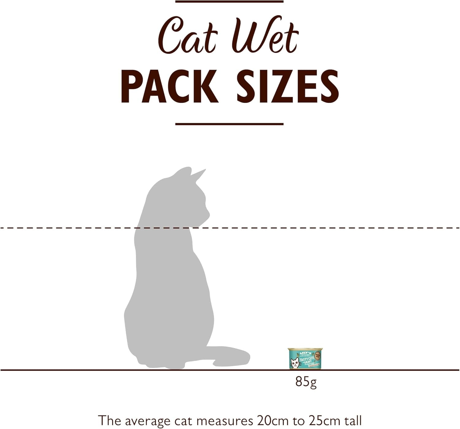 Hrană umedă pentru pisici Lily's Kitchen Fish Tasty Cuts - Pachet de 24 (24 x 85g) Bucăți delicioase de pește în sos pentru pisici