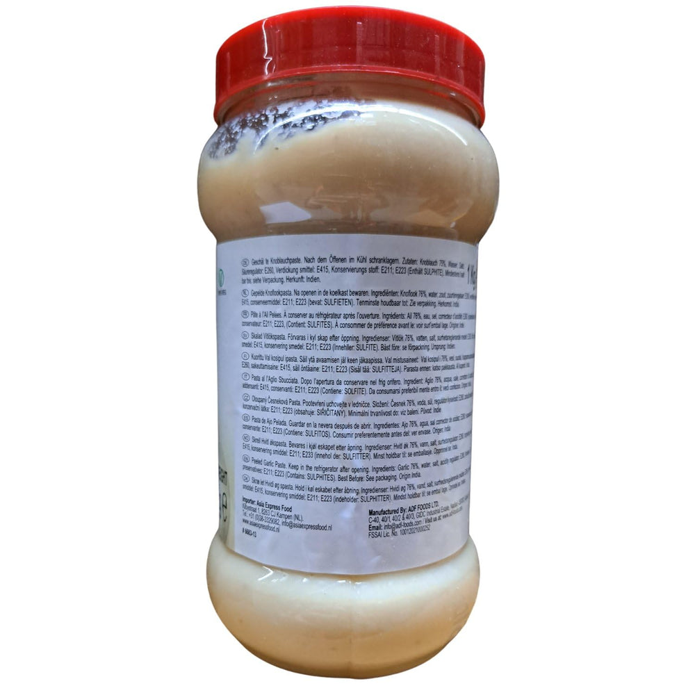 ASHOKA - Geschälte Knoblauch Paste - (1 X 1 KG)